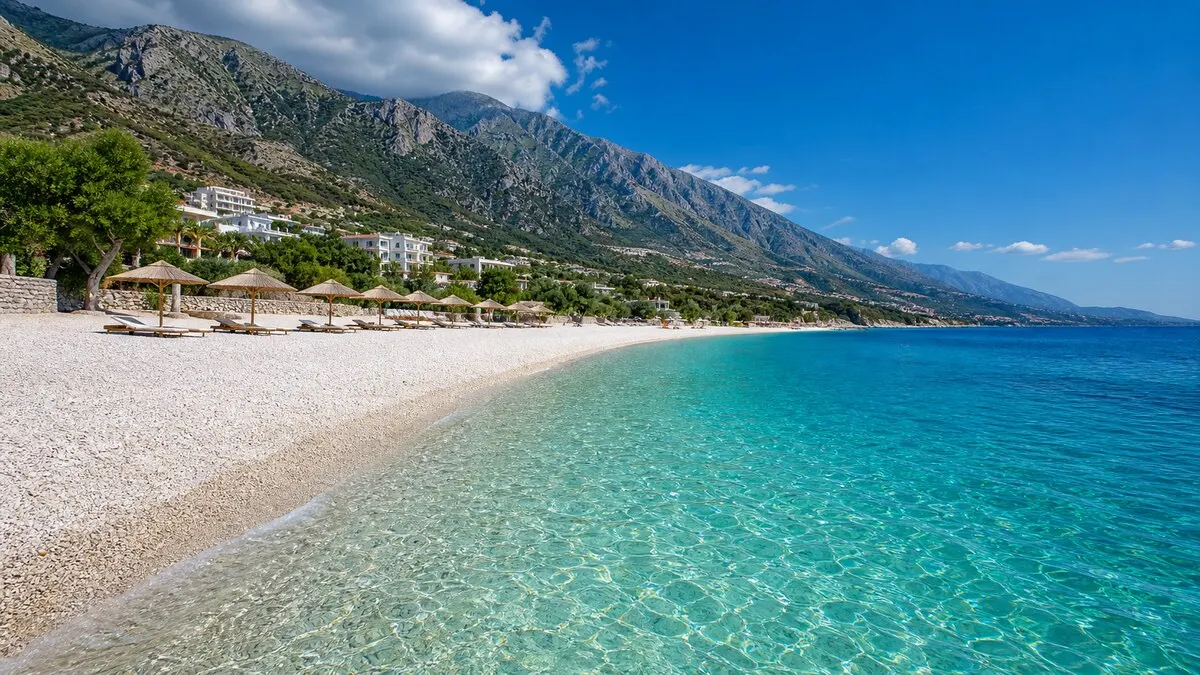 Dhërmia beach Albania