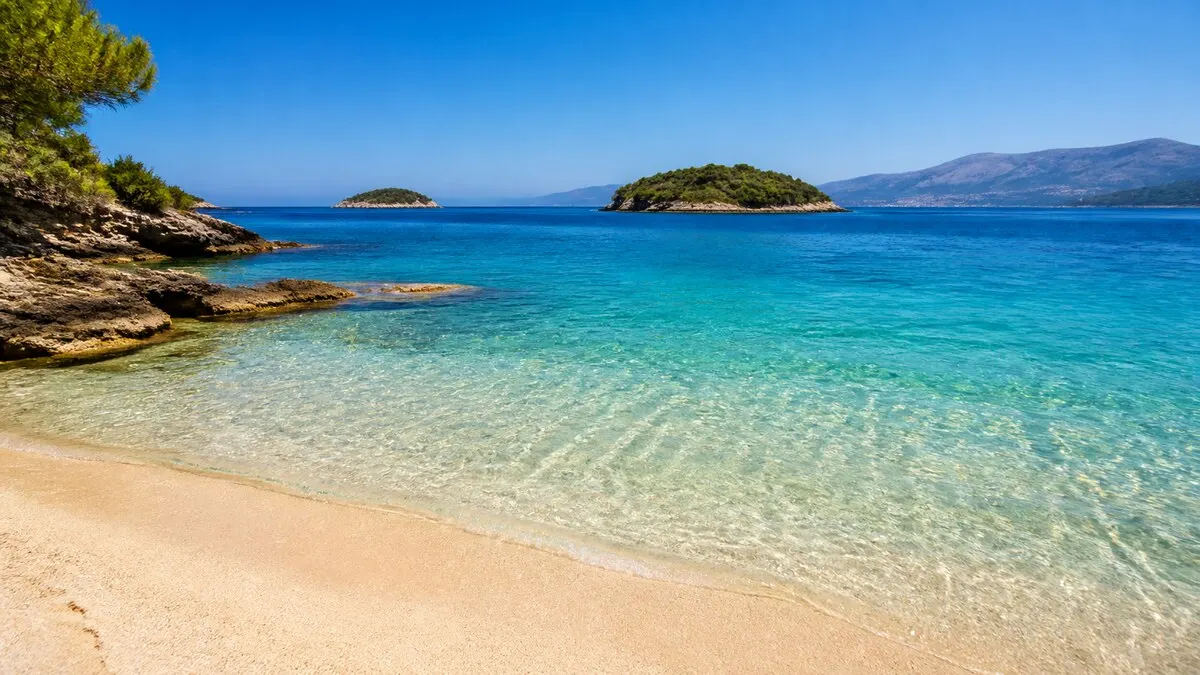 Ksamil beach Albania